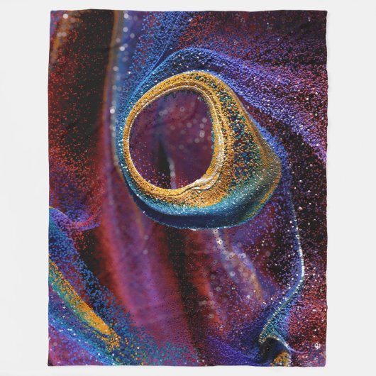 Stroomtoestand Fleece Deken (Voorkant)