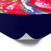 STROOMVANG TITANIA OP RODE STROOMSTROOM POSTER (Hoek)