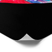 STROOMVANG TITANIA OP RODE STROOMSTROOM POSTER (Hoek)