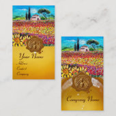 STROOMVELDEN, FLORA HONEY BEOOGDE WAX SEAL, BEEKEE VISITEKAARTJE (Voorkant / Achterkant)