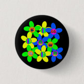 Stroomverbruik 60s-70s ronde button 3,2 cm (Voorkant)