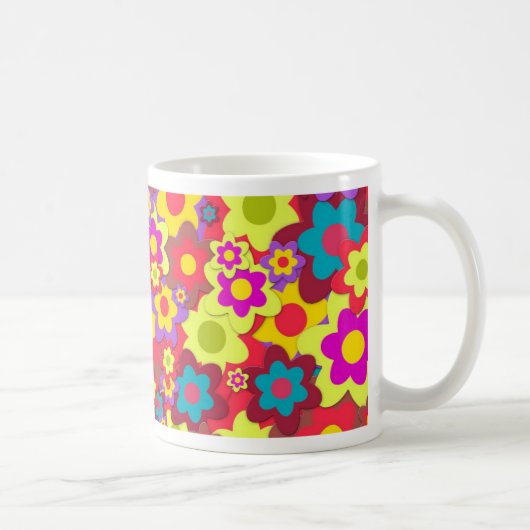 Stroomverbruik 60s hippy koffiemok (Rechts)