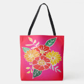 Stroomverbruik 9 Sangria Tote Bag (Voorkant)