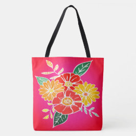 Stroomverbruik 9 Sangria Tote Bag
