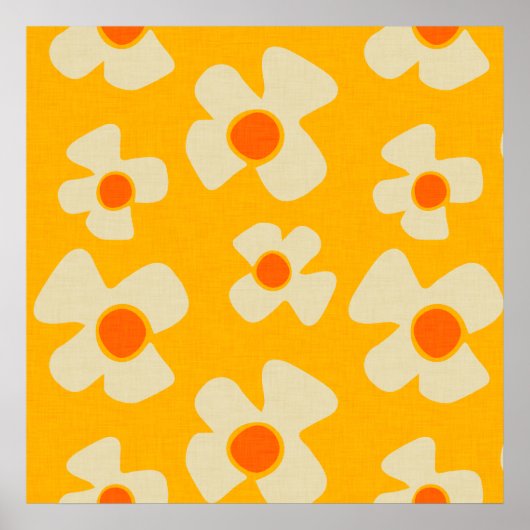 Stroomverbruik - Daisy Yellow Poster (Voorkant)
