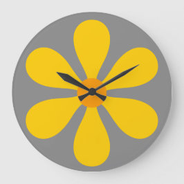 Stroomverbruik - geel grote klok