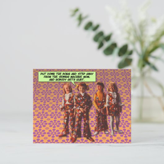 Stroomverbruik [grappig briefkaart] briefkaart (Staand voorkant)