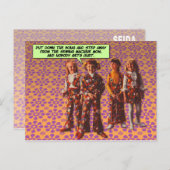 Stroomverbruik [grappig briefkaart] briefkaart (Voorkant / Achterkant)