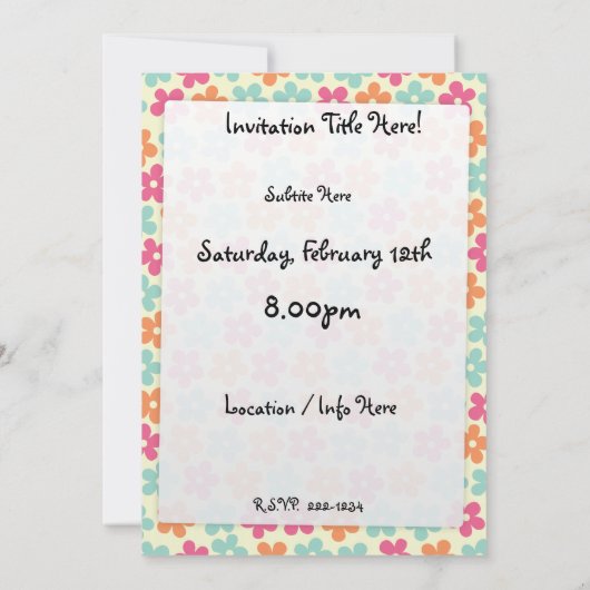 Stroomverbruik Kaart (Achterkant)