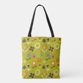 Stroomverbruik - Lentventilator groen Tote Bag (Achterkant)