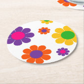 Stroomverbruik Ronde Kartonnen Onderzetter (Gebogen)