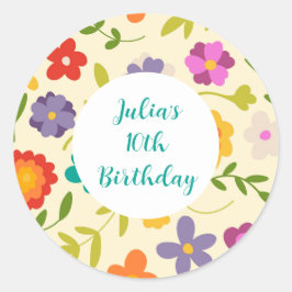 Stroomverbruik Ronde Sticker