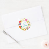 Stroomverbruik Ronde Sticker (Envelop)