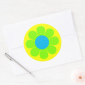Stroomverbruik Ronde Sticker (Envelop)