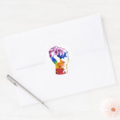Stroomverbruik Ronde Sticker (Envelop)