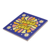 Stroomverbruik Tegeltje (Zijkant)