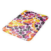 Stroomverbruik - zwart, roze, Oranje en geel Badmat (Gekanteld)