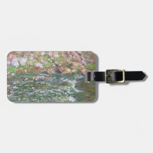 Stroomversnellingen op de Petite Creuse - Monet Bagagelabel
