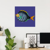 Stroomvis Poster (Thuiskantoor)