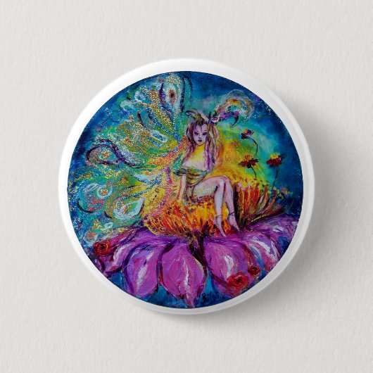 STROOMVRIJHEID IN DE NACHT Fantasy Ronde Button 5,7 Cm (Voorkant)