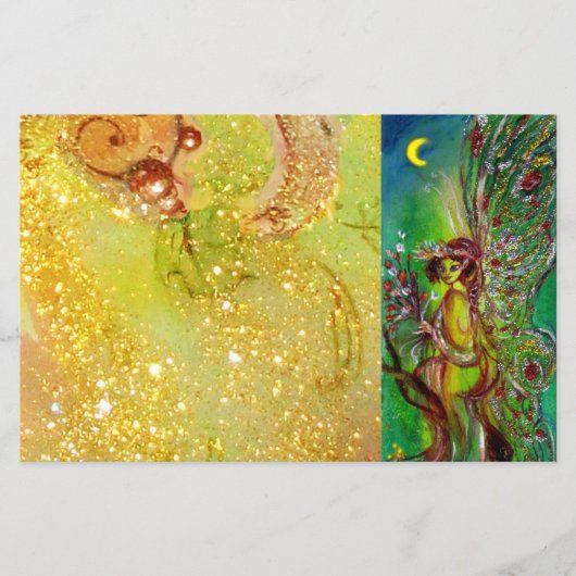 STROOMVRIJHEID IN MOONLIGHT Yellow Green Fantasy (Voorkant)