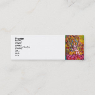 STROOMVRIJHEID OP DE PINK IRIS-fantasie Mini Visitekaartje