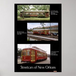 Stroomwagens van New Orleans 1 Poster