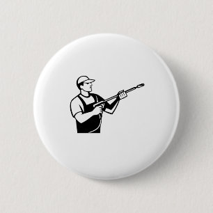 Stroomwasmachine met waterblaasdruk wassen ronde button 5,7 cm