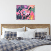 STROOMWATER CANVAS AFDRUK (Insitu (Slaapkamer))