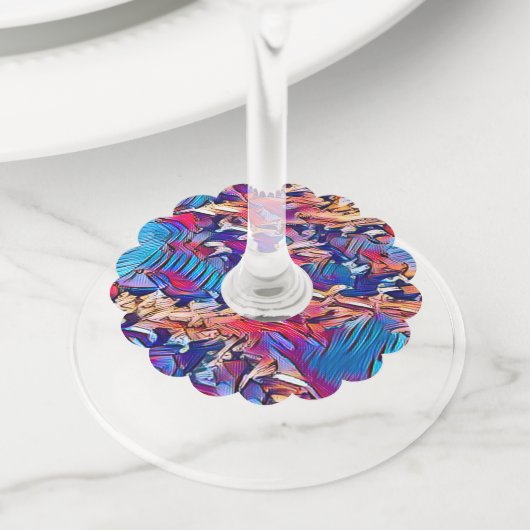 STROOMWATER WIJNGLASLABEL (Dichtbij)