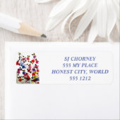 STROOMWATEREN KUNNEN ADRESETIKETTEN TERUGGEVEN ETIKET (Insitu)