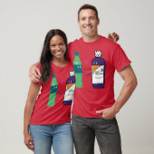 stroop liefde vriend t-shirt (Unisex)