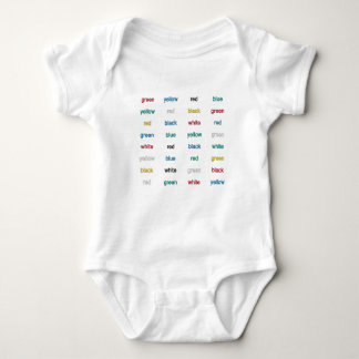Stroop Test English Romper