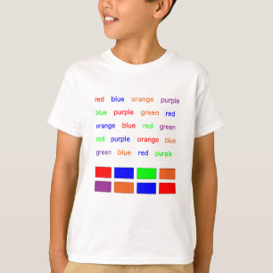 Stroop-test T-shirt
