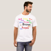 Stroop test - T-shirt - monsieur (Voorkant volledig)