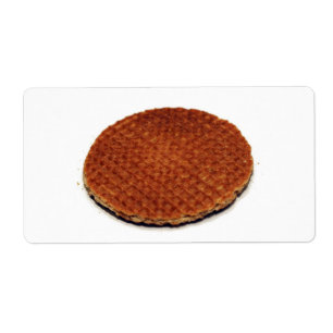 Stroopwafel Etiket