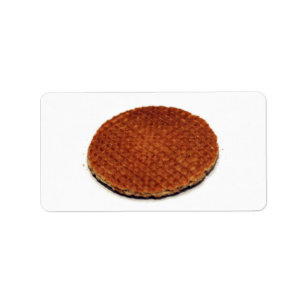 Stroopwafel Etiket