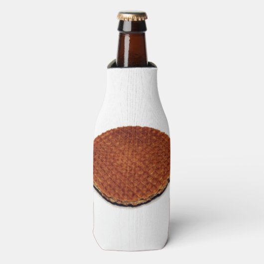 Stroopwafel Flesjeskoeler (Fles Voorkant)