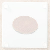 Stroopwafel Glazen Onderzetter (Achterkant)