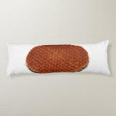 Stroopwafel Lichaamskussen (Achterkant)