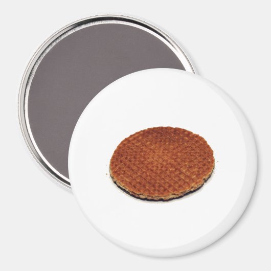 Stroopwafel Magneet (Voorkant / Achterkant)