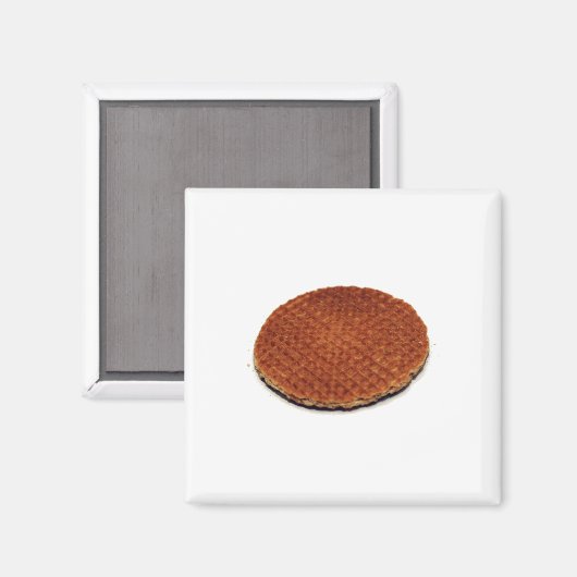Stroopwafel Magneet (Voorkant / Achterkant)