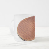 Stroopwafel Matglas Koffiemok (Voorkant links)