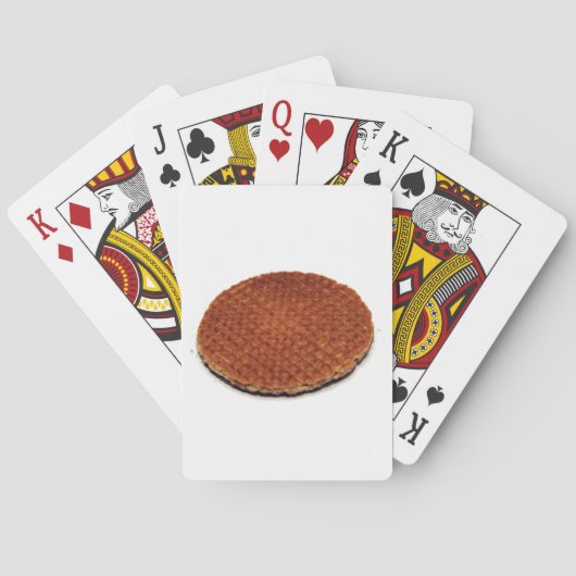 Stroopwafel Pokerkaarten (Achterkant)