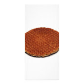 Stroopwafel Reclamekaart (Achterkant)
