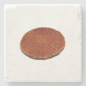 Stroopwafel Stenen Onderzetter (Voorkant)