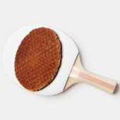 Stroopwafel Tafeltennisbatje (Zijkant)