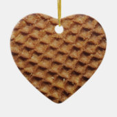 Stroopwafels Keramisch Ornament (Voorkant)