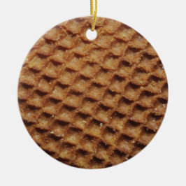 Stroopwafels Keramisch Ornament