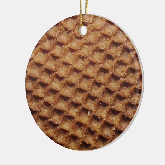 Stroopwafels Keramisch Ornament (Links)